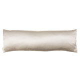 Chantilly satin bolster pillow reverse.