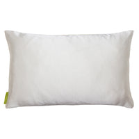 Chantilly satin rectangular pillow by Hunted and Stuffed, London.