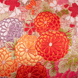 floral pillow detail